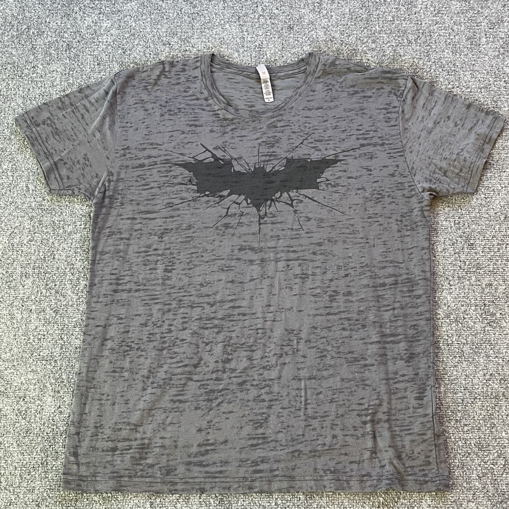 Batman Men's Extra Large Dark Knight Rises‎ Movie Promo Nolan Bale Film Movie